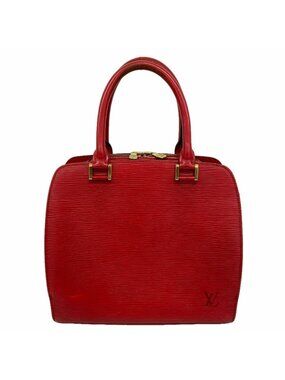 Louis Vuitton Handbag Epi Pont Neuf Castilian Red